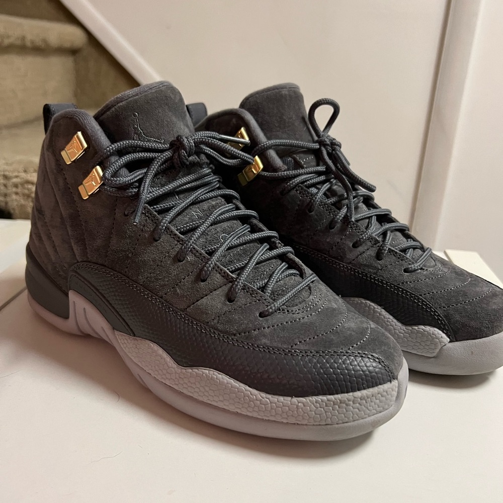 Grey Suede 12s